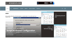 Desktop Screenshot of byronpate.com